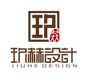 玖赫设计logo